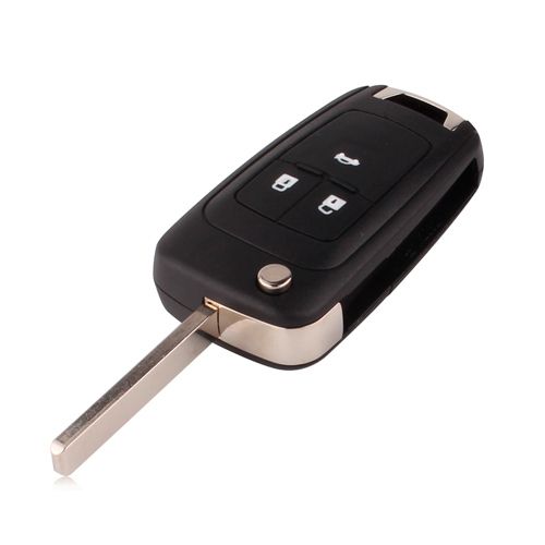 Викидний ключ, корпус під чіп, 3кн DKT0269, Chevrolet, HU100 7000005971 фото