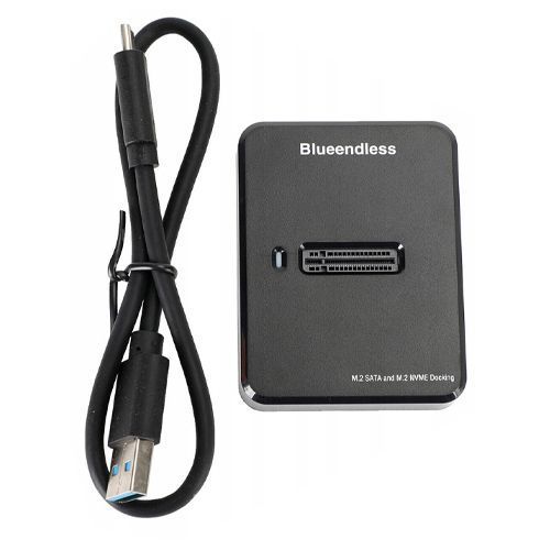 Док-станция для SSD M.2 NVMe и NGFF SATA USB3.1, Blueendless SD03A 7000007539 фото