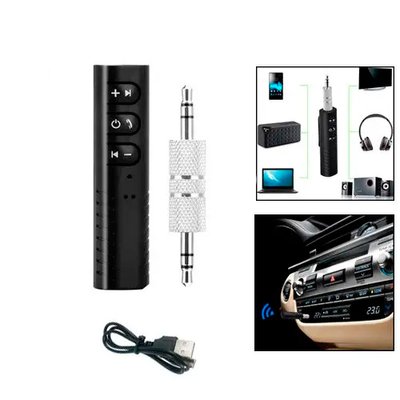 Bluetooth 4.1 аудіо приймач AUX адаптер 3.5мм ресивер звуку BT-801 7000003777 фото