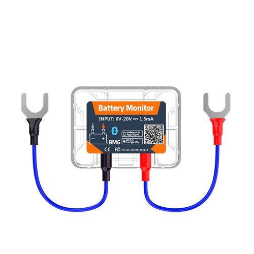 Монитор состояния автомобильного аккумулятора 12В, Bluetooth тестер, BM6 7000006462 фото