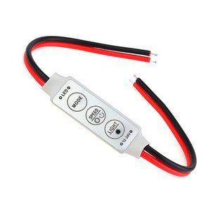 Контролер диммер 1к LED-стрічок, 12-24 В, 6 А 7000004739 фото