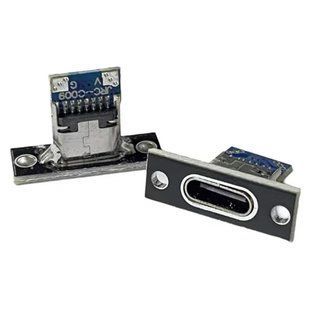 Роз&rsquo;єм USB Type-C 2pin, мама, монтажний, для зарядки і живлення 7000007766 фото