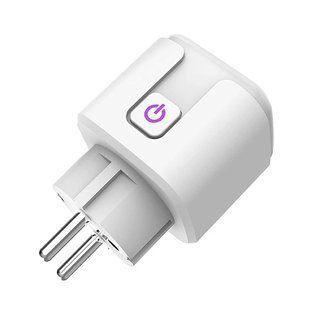 Умная Wi-Fi розетка 220В 16А, недельный таймер Tuya Smart Plug 7000000650 фото