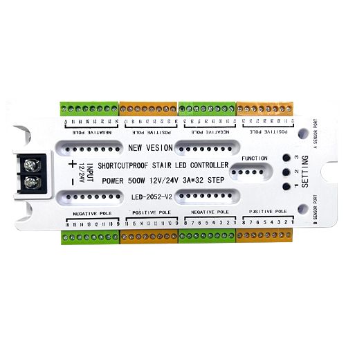 Контроллер интерактивной светодиодной подсветки лестницы, ИК, 32 канала 7000006469 фото