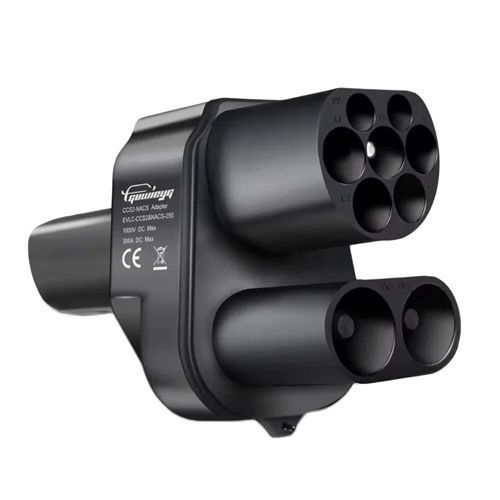 Адаптер CCS2 на NACS DC Tesla, 300А 300кВт 1000В, GUWIEYG 7000007718 фото