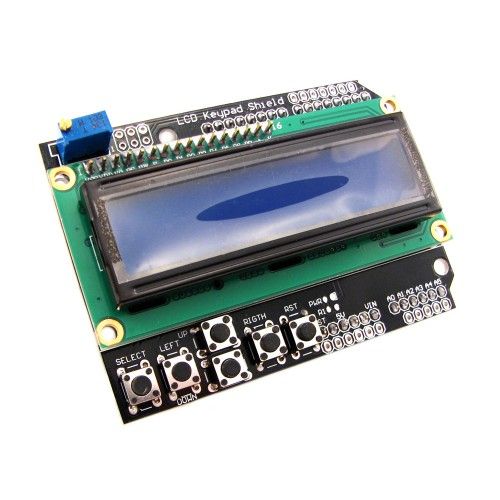 LCD Keypad Shield модуль Arduino 1602 РК дисплей 7000002971 фото