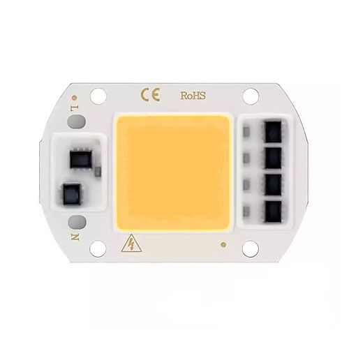 Світлодіодна матриця з драйвером COB LED 50Вт 4500лм 220В, теп. біла 7000004810 фото