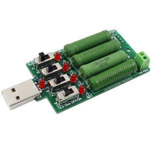 USB нагрузочный резистор, нагрузка 0.25-4А регулируемая 7000001255 фото
