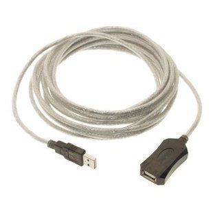 USB 2.0 подовжувач активний репітер, кабель AM - AF, 5м 7000001694 фото