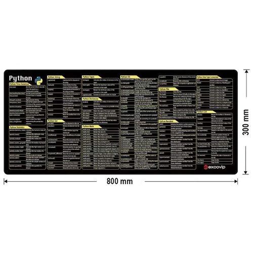 Игровая поверхность, большой коврик для мышки 80x30см, Excovip Python 7000008130 фото