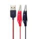 Кабель переходник USB Type-A на зажимы крокодилы, 60см 7000008041 фото 3