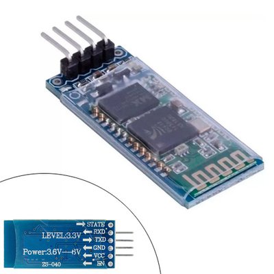 Bluetooth модуль HC-06 4pin RS232 TTL для Arduino 7000002787 фото