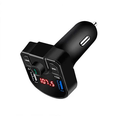 Автомобильный FM-модулятор Bluetooth 3.0 Handsfree 2x USB MicroSD, M9 7000000327 фото