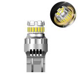 LED T20 W21W лампа в автомобіль 2шт, 18+5 SMD 4014 3030, з обманкою, білий 7000005548 фото