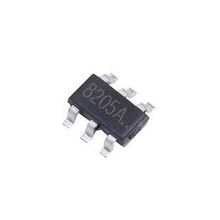 Чип 8205A 10ШТ 8205 TSSOP-6, Двойной транзистор MOSFET N-канальный 7000002578 фото