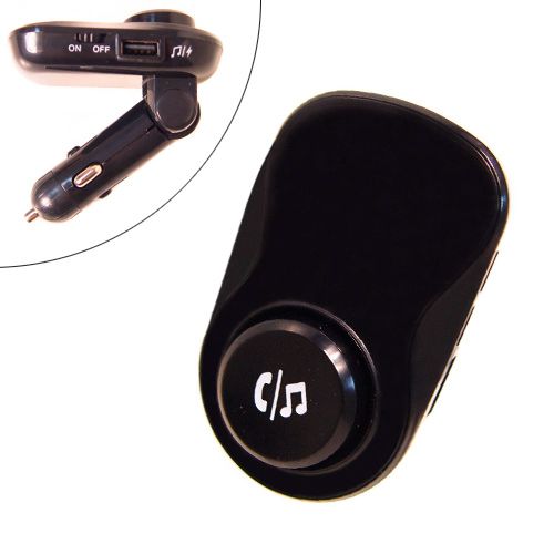 Автомобільний FM-модулятор Bluetooth 3.0 Handsfree 2x USB MicroSD, CAR78 7000005605 фото