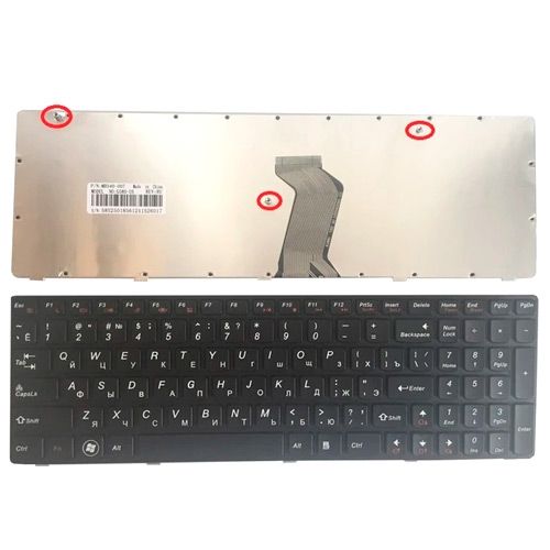 Клавиатура для ноутбука Lenovo B570 B575 B590 V570 V580 Z570 Z575 7000001637 фото