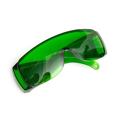 Очки зеленые усиливающие защитные для лазерного гравера 1250нм OD4+ 7000005275 фото
