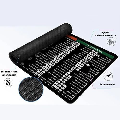 Ігрова поверхня, великий килимок для мишки 80x30см, Microsoft Office 7000008135 фото