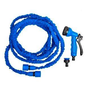 Шланг поливочный Magic Hose растягивающийся до 7.5м с насадкой 7000000782 фото
