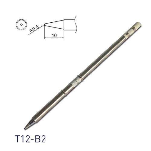 Жало накінечник T12-B2 Конус для паяльника паяльної станції Hakko T12 7000006584 фото