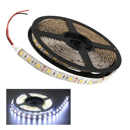 5м лента светодиодная, 300x 5050 SMD LED, белая 7000004929 фото