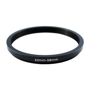 Понижающее степ кольцо 62-58мм для Canon, Nikon 7000004271 фото