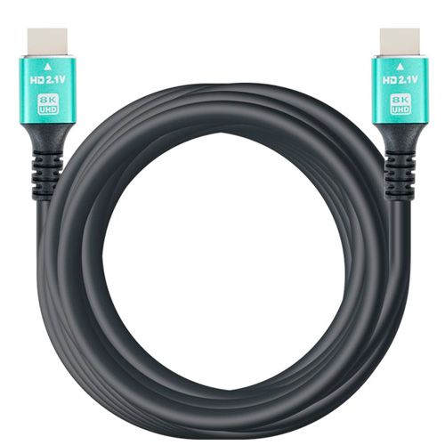 Кабель HDMI - HDMI 10м v2.1 8K UHD позолочений грубий, Premium 7000006115 фото