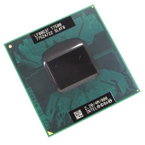 Процессор Intel Core 2 Duo T7500, 2 ядра, 2.2ГГц, PGA478, BGA479 7000001897 фото