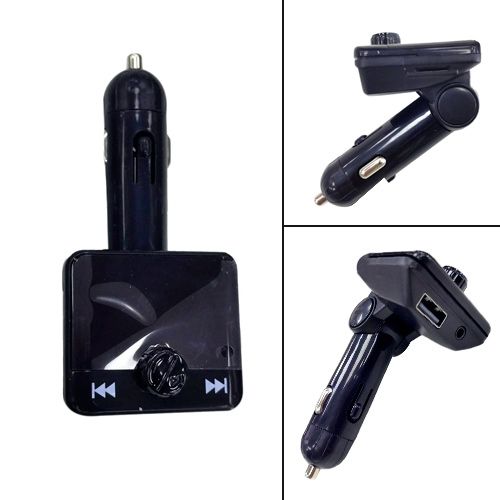 Автомобільний FM-модулятор Bluetooth 3.0 Handsfree USB AUX MicroSD, H2BT 7000005606 фото