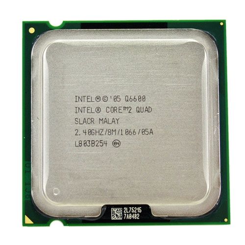 Процессор Intel Core 2 Quad Q6600, 4 ядра, 2.4ГГц, LGA 775 7000001570 фото