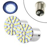 LED 1157 BAY15D P21 лампа в автомобиль 2шт, 22 SMD 3014, белый 7000000265 фото