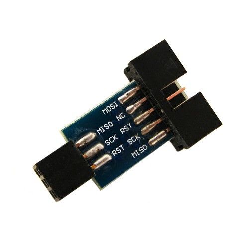 10 на 6 pin переходник, ATMEL AVRISP USBASP STK500 7000002989 фото