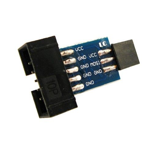 10 на 6 pin переходник, ATMEL AVRISP USBASP STK500 7000002989 фото