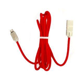 Кабель USB - Lightning 2м для Apple iPhone, iPad, iPod, в оплетке 7000005619 фото