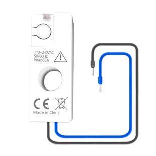 Датчик потребления электроэнергии 63А 1P+N Zigbee, энергометр Zemismart SPM01 7000007227 фото