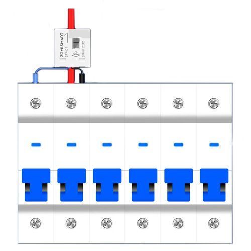 Датчик споживання електроенергії 63А 1P+N Zigbee, енергометр Zemismart SPM01 7000007227 фото