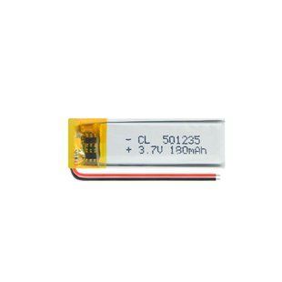 Аккумулятор 501235 Li-pol 3.7В 180мАч для RC моделей MP3 Bluetooth 7000000459 фото