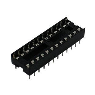 Панель SCS-24, 10шт, IC DIP 24 контактів вузька 7000002396 фото