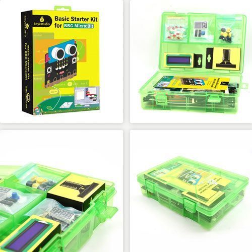 BBC Micro:bit Starter Kit стартовый набор в кейсе Keyestudio KS-4003, без платы 7000007923 фото