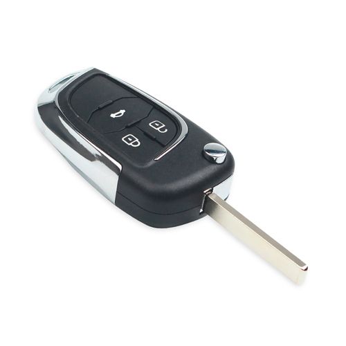 Выкидной ключ, корпус под чип, 3кн DKT0269, Chevrolet, HU100, NEW 7000005933 фото