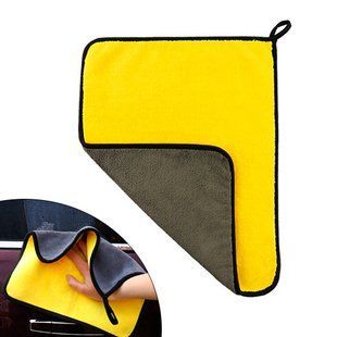 Серветка з мікрофібри 30x40см 400г/м2 для полірування автомобіля 7000006045 фото