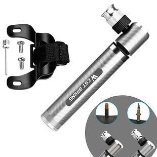 Мини велосипедный насос Presta и Schrader 160psi, West Biking 7000003646 фото