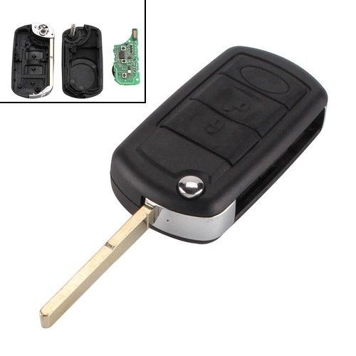 Ключ зажигания, чип ID46 PCF7936, 3 кнопки HU101, для Land Rover Range Rover 7000005477 фото