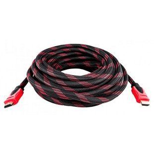 Кабель HDMI - HDMI 5м v1.4 позолоченный в оплетке 7000003798 фото