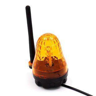 Сигнальна лампа для воріт з антеною LED 12-265В JD-06 7000003181 фото