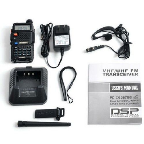 Рация Baofeng UV-5R 136-174 / 400-520 МГц, до 5 Вт 7000003479 фото