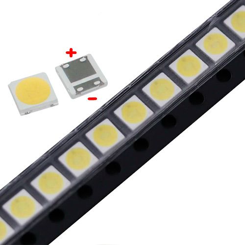 Світлодіоди LED SMD 3535 10шт 6В 2Вт LATWT391RZLZK підсвітки матриць ТВ LG 7000003704 фото