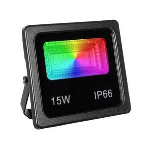 Прожектор светодиодный RGB LED уличный, 15Вт 1200лм 220В 7000006117 фото