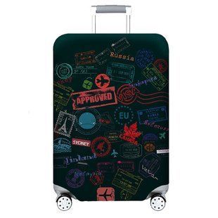 Чехол для дорожного чемодана на чемодан защитный 29-32" XL, Страны 7000006322 фото